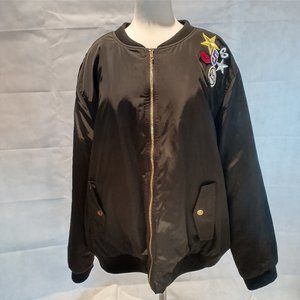 Alice & You Bomber Jacket With Badge Detail